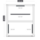 Sanotechnik RUBY 1 infrared cabin for 1 person, 90x100x195 cm