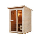 Sanotechnik - HELSINKI Außensauna für 2-3 Personen 150x150x200 cm