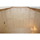 Sanotechnik - HELSINKI Außensauna für 2-3 Personen 150x150x200 cm