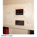 Sanotechnik LAHTI Außensauna + Infrarotkabine für 5-6 Personen 198x181,5x202,2 cm
