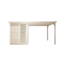 Sanotechnik - RAUMA Außensauna für 4-5 Personen 460 x 230 x 219,5 cm