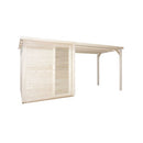 Sanotechnik - RAUMA Außensauna für 4-5 Personen 460 x 230 x 219,5 cm