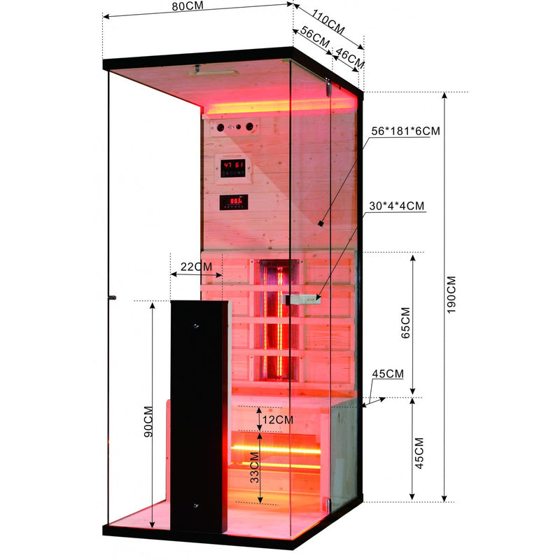 Sanotechnik BILLUND 1 infrared cabin 1 person