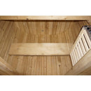 Sanotechnik - LINDHOLM Außensauna für 1-2 Personen 128,2x120x194 cm