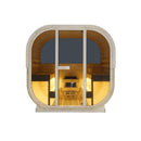 Sanotechnik - HANKO Außensauna für 6 Personen 210x180x210 cm