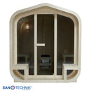Sanotechnik LIETO Außensauna für 6 Personen 220x223,6x250,1 cm