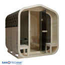 Sanotechnik LIETO Außensauna für 6 Personen 220x223,6x250,1 cm