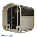 Sanotechnik LIETO Außensauna für 6 Personen 220x223,6x250,1 cm