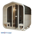 Sanotechnik LIETO Außensauna für 6 Personen 220x223,6x250,1 cm