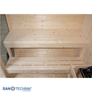 Sanotechnik LIETO Außensauna für 6 Personen 220x223,6x250,1 cm