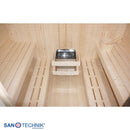 Sanotechnik LIETO Außensauna für 6 Personen 220x223,6x250,1 cm