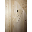 Sanotechnik - NYBORG M Außensauna für 4 Personen 194,2x204,9x194,9 cm