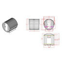 Sanotechnik - NYBORG M Außensauna für 4 Personen 194,2x204,9x194,9 cm