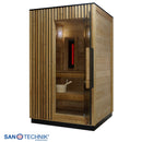 Sanotechnik TRONDHEIM S Außensauna für 2 Personen 131,2x134,6x220 cm