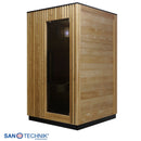 Sanotechnik TRONDHEIM S Außensauna für 2 Personen 131,2x134,6x220 cm