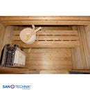 Sanotechnik TRONDHEIM S Außensauna für 2 Personen 131,2x134,6x220 cm