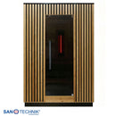 Sanotechnik TRONDHEIM M Außensauna für 2 Personen 161,2x134,6x220 cm