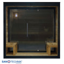 Sanotechnik NORA L Außensauna für 4-5 Personen 220x220x220 cm