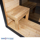 Sanotechnik NORA L Außensauna für 4-5 Personen 220x220x220 cm