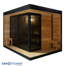 Sanotechnik NORA XL Außensauna für 4-5 Personen 280x220x220 cm
