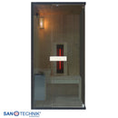 Sanotechnik GLACIER S Sauna+Infrarotkabine 100x120x200 cm