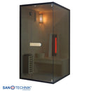 Sanotechnik GLACIER S Sauna+Infrarotkabine 100x120x200 cm