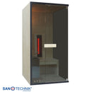 Sanotechnik GLACIER S Sauna+Infrarotkabine 100x120x200 cm
