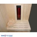 Sanotechnik GLACIER S Sauna+Infrarotkabine 100x120x200 cm