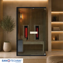 Sanotechnik GLACIER M Sauna+Infrarotkabine 120x120x200 cm