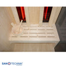 Sanotechnik GLACIER M Sauna+Infrarotkabine 120x120x200 cm