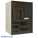 Sanotechnik GLACIER L Sauna+Infrarotkabine 150x120x200 cm
