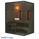 Sanotechnik GLACIER L Sauna+Infrarotkabine 150x120x200 cm