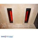 Sanotechnik GLACIER L Sauna+Infrarotkabine 150x120x200 cm
