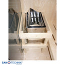 Sanotechnik GLACIER L Sauna+Infrarotkabine 150x120x200 cm