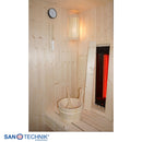 Sanotechnik GLACIER L Sauna+Infrarotkabine 150x120x200 cm