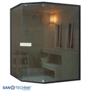 Sanotechnik GLACIER XL Sauna+Infrarotkabine 150x150x200 cm