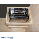 Sanotechnik GLACIER XL Sauna+Infrarotkabine 150x150x200 cm