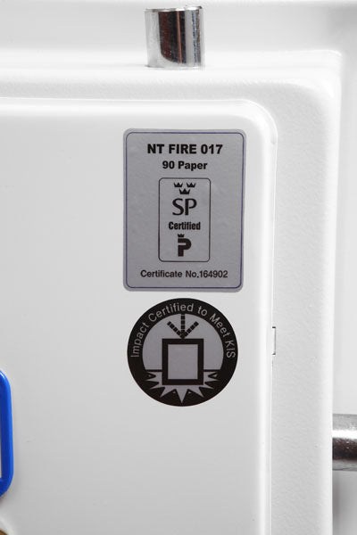 Phoenix Fire Fighter FS0442F Größe 2 Feuersicherer Tresor mit Fingerabdruckschloss