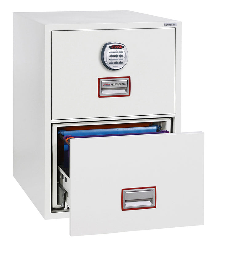Phoenix World Class Vertical Fire File FS2252E 2-Schubladen-Akteneinrichtung mit Elektronikschloss