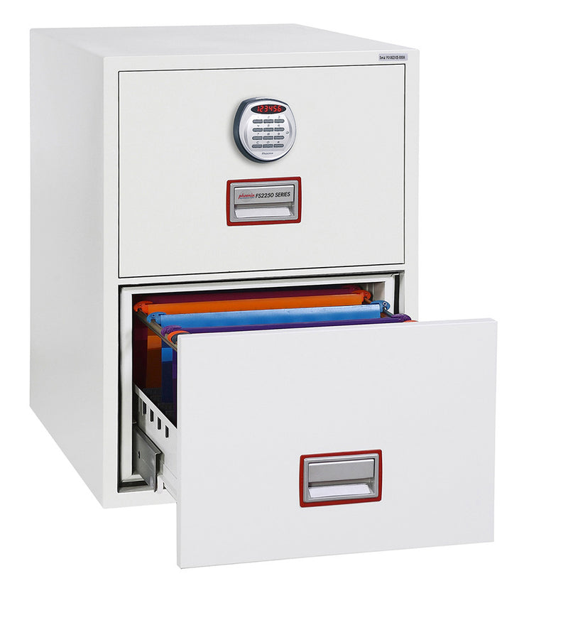 Phoenix World Class Vertical Fire File FS2252E 2-Schubladen-Akteneinrichtung mit Elektronikschloss