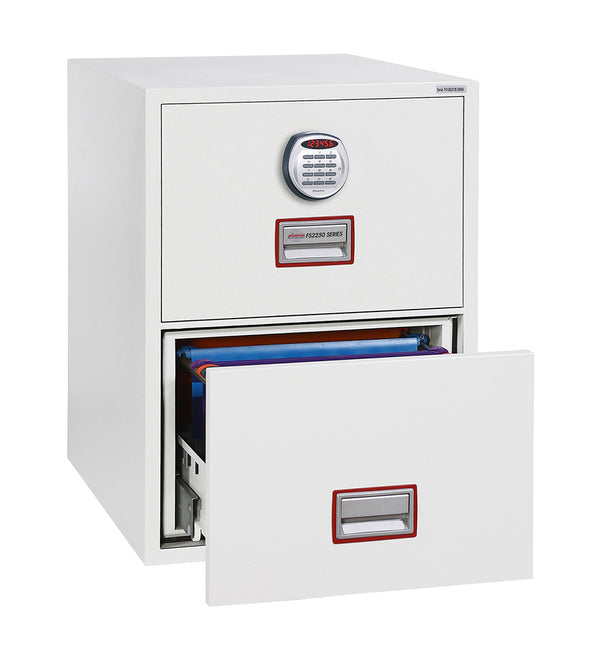 Phoenix World Class Vertical Fire File FS2252E 2-Schubladen-Akteneinrichtung mit Elektronikschloss