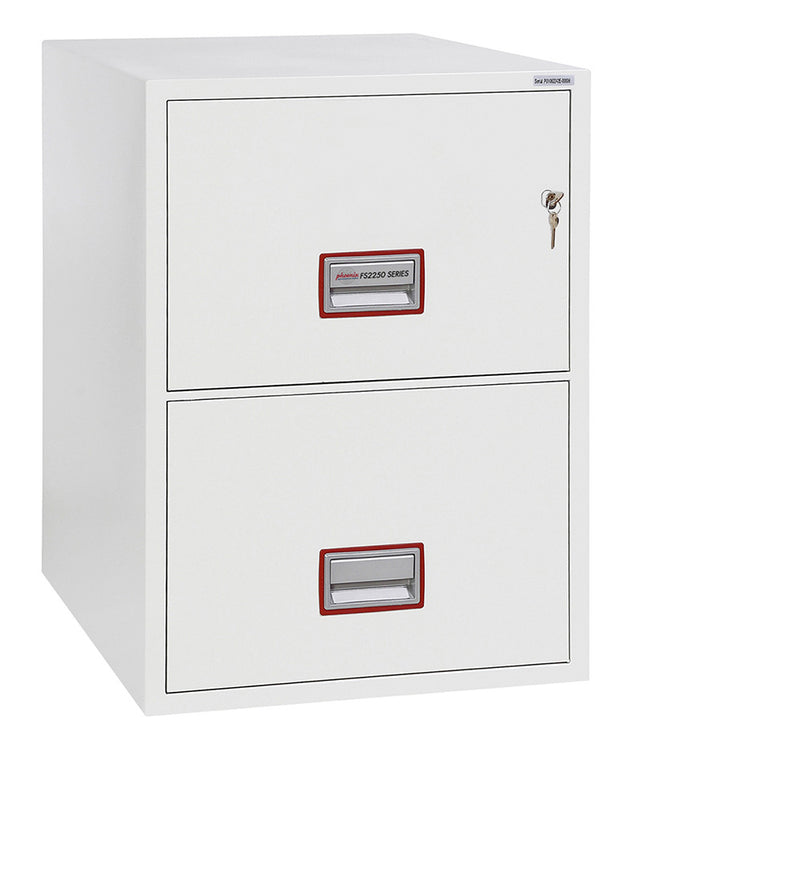 Phoenix World Class Vertical Fire File FS2252K 2-Schubladen-Akteneinrichtung mit Schlüsselschloss