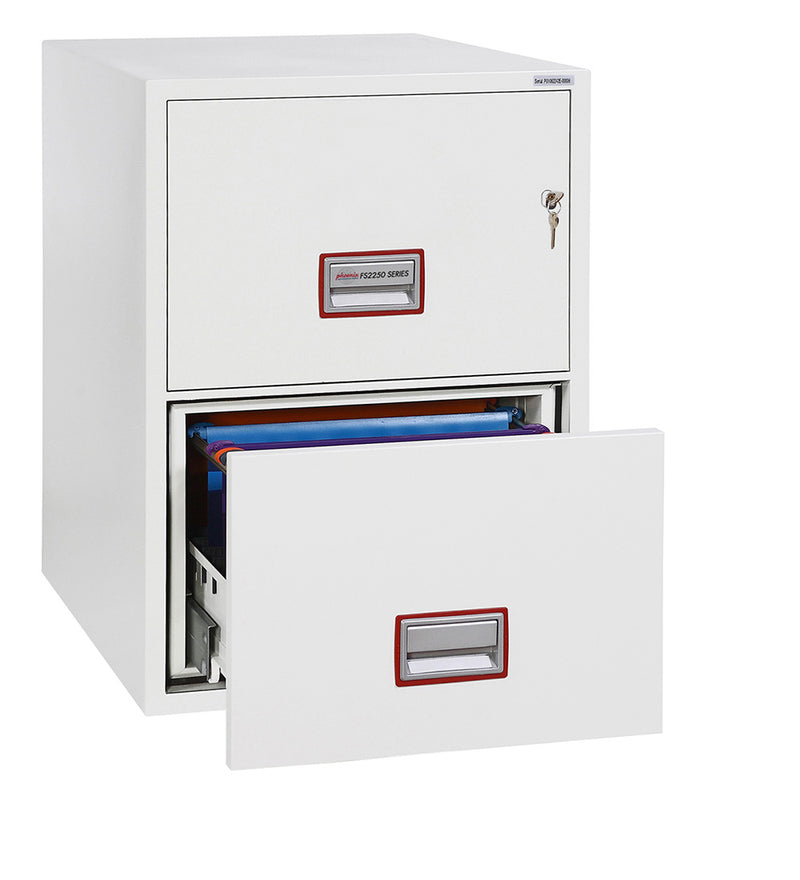 Phoenix World Class Vertical Fire File FS2252K 2-Schubladen-Akteneinrichtung mit Schlüsselschloss