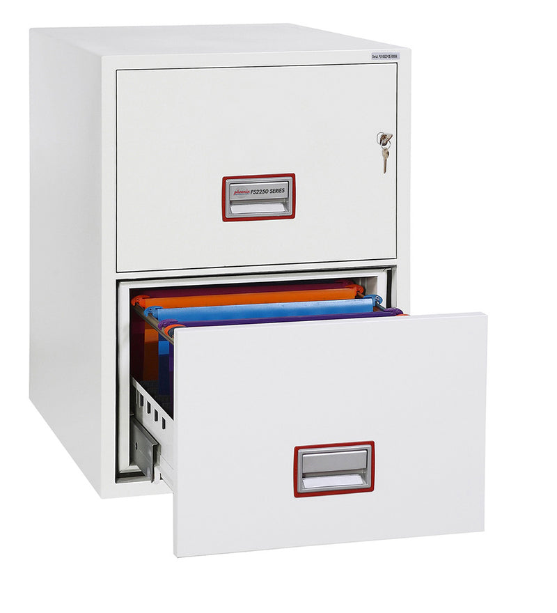 Phoenix World Class Vertical Fire File FS2252K 2-Schubladen-Akteneinrichtung mit Schlüsselschloss
