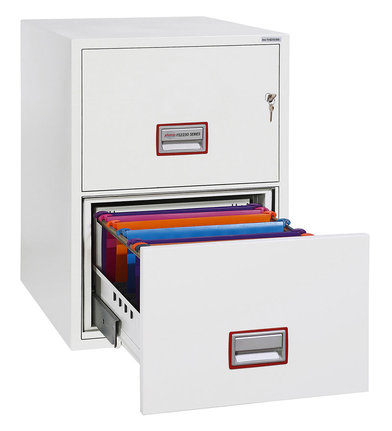 Phoenix World Class Vertical Fire File FS2252K 2-Schubladen-Akteneinrichtung mit Schlüsselschloss