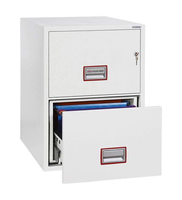 Phoenix World Class Vertical Fire File FS2252K 2-Schubladen-Akteneinrichtung mit Schlüsselschloss