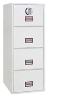 Phoenix World Class Vertical Fire File FS2254E 4-Schubladen-Akteneinrichtung mit Elektronikschloss
