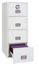Phoenix World Class Vertical Fire File FS2254E 4-Schubladen-Akteneinrichtung mit Elektronikschloss