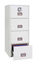 Phoenix World Class Vertical Fire File FS2254E 4-Schubladen-Akteneinrichtung mit Elektronikschloss