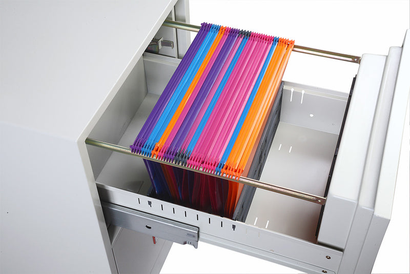 Phoenix World Class Vertical Fire File FS2254F 4-Schubladen-Akteneinrichtung mit Fingerabdruckschloss
